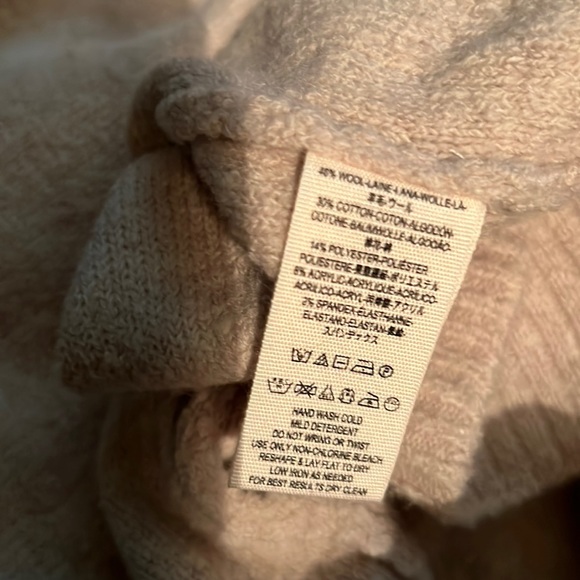 Free People Longline Fringed Bohemian Cardigan Hooded Size Large - Picture 11 of 11